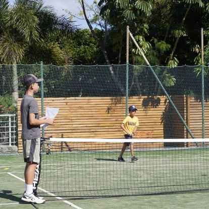 Cours particulier sur le court
