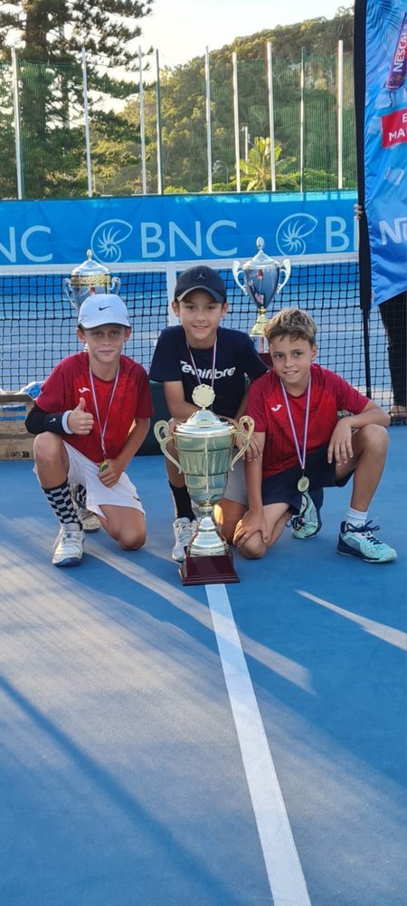 Podium jeunes au tournoi BNC